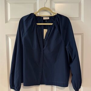 NWT Universal Thread Blue Button Down Blouse